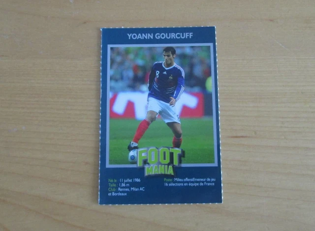 Yoann Gourcuff - Stade Rennais FC - Crack - carte 453 Adrenalyn XL Foot 2016-2017 - Prix & Rareté