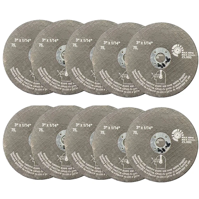 Cutting Discs Saw Blade High-strength Ultra-thin Wear-resistant 10mm 10pc