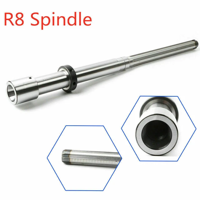 1Pcs Milling Machine R8 Shaft Spindle Gear B132 Mill Tools Factory Price
