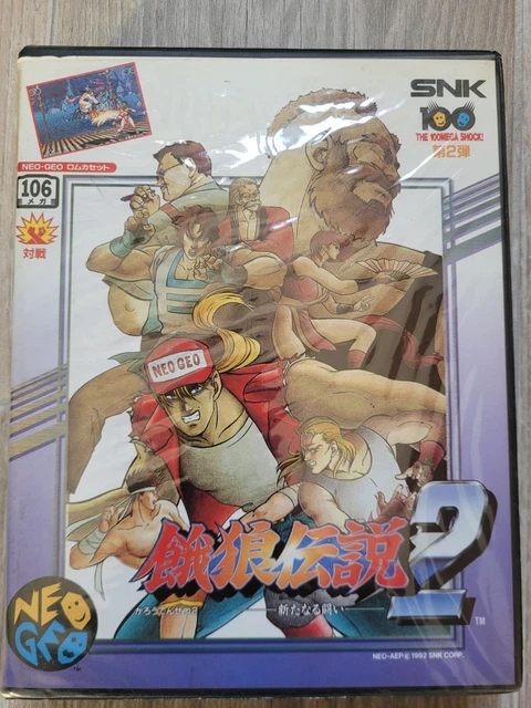 Jeu Neo Geo AES Fatal Fury 2 CIB Complet USA Original 100% - Jeux vidéo