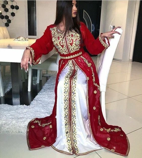 Caftan mariage hotsell rouge