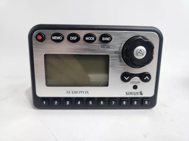 Audiovox Sirius Satellite Radio Shuttle Receiver New Old Stock SIRPNP1