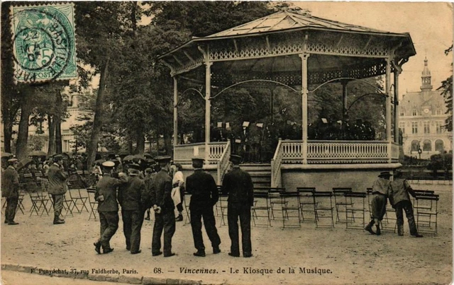 CPA AK VINCENNES Le kiosk de la Musique (672271)