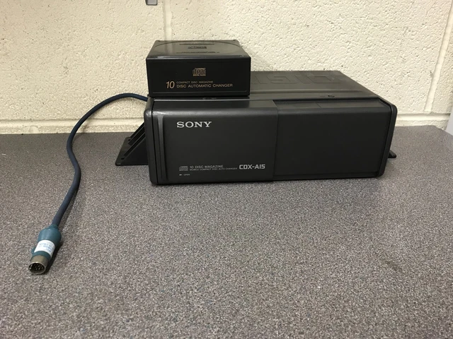 カーオーディオ SONY CDX-A15 1991 Toyota Supra Sony CDX-A15 10 Disc CD Changer Compact
