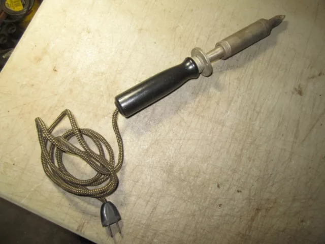 Vintage American Beauty Soldering Iron 3158 200 Watts American Electrical Heater