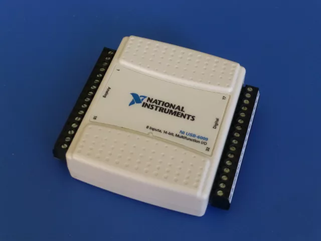 National Instruments USB-6009 Data Acquisition Card, NI DAQ, Multifunction