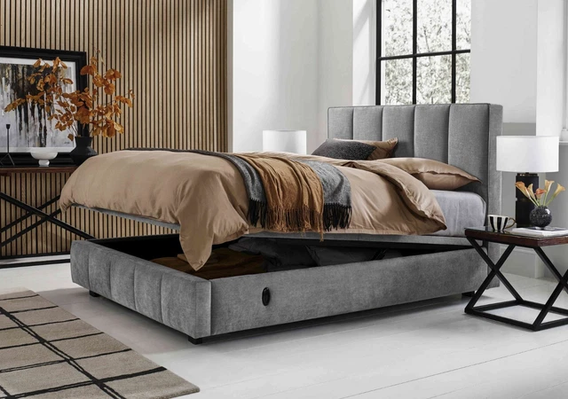 BRAND NEW FURNITURE Village Telosa Electric End Lift Ottoman 5ft Bed ...