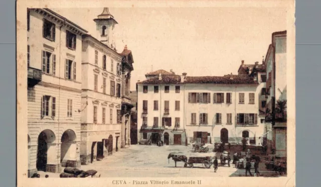 Cuneo Ceva Piazza Vittorio Emanuele  ll ° F. piccolo  spedita