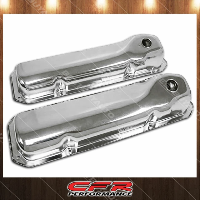 Cobra-Tek Fits  1969-82 d Small Block 351C-351M-400M-Boss 302 Steel Valve Cover