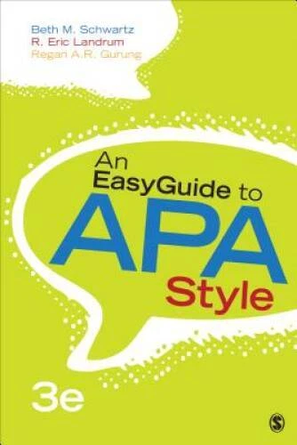An easyguide to apa style easyguide series spiral bound 0 99 