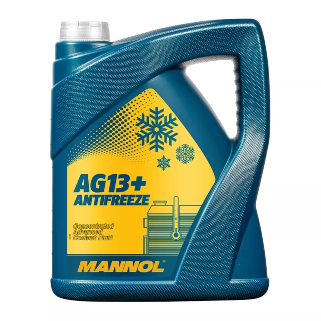 5 (1x5) Liter MANNOL Antifreeze AG13+ Advanced Frostschutz Konzentrat