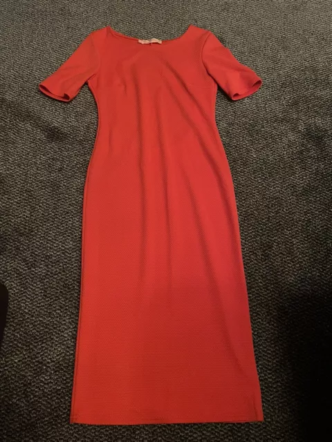 Vestido Largo Asos Oh My Love con Espalda Abierta Talla Pequeña Rojo