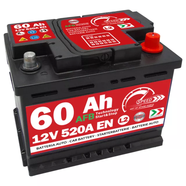 BATTERIE VOITURE CONTINENTAL EFB 12V 60Ah 560A Start-Stop batterie de  démarrage AFB EUR 107,15 - PicClick FR