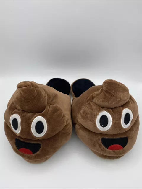 Rainbow sales poo slippers