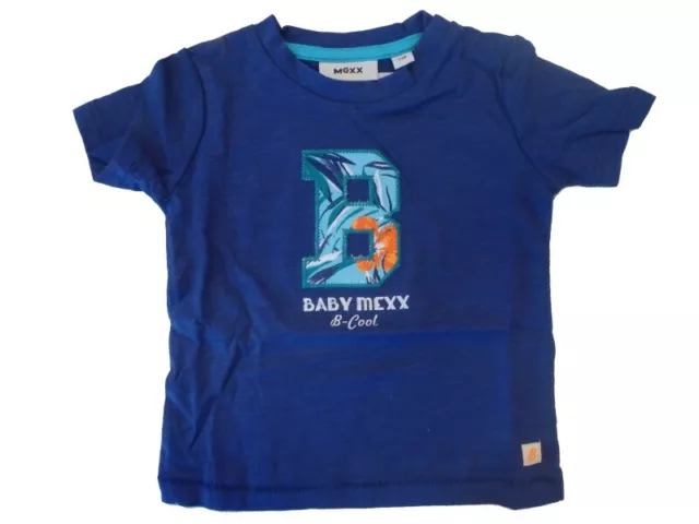 MEXX Jungen Baby T-Shirt ocean blue Gr. 56 - 68