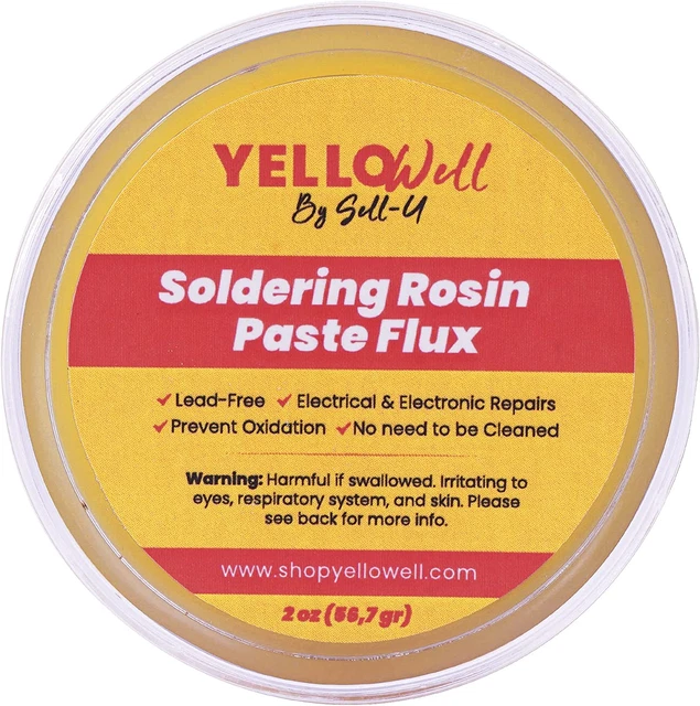 Productos de soldadura flujo pasta de pasas - reparaciones eléctricas y electrónicas - (2 oz)