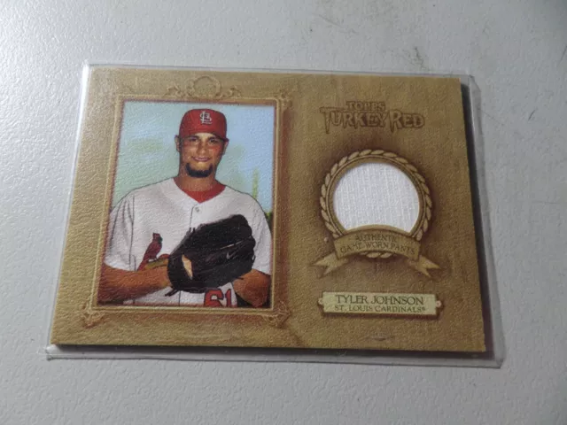 2007 Topps Turkey Red Game-Worn Jersey Relic Tyler Johnson #TRR-TJ