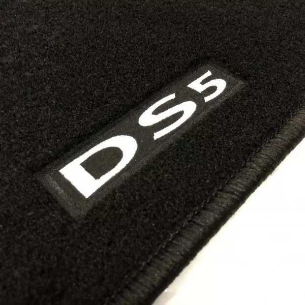 Tapis de Sol pour Citroen DS5 Logo Velours Voiture 2011-Présent