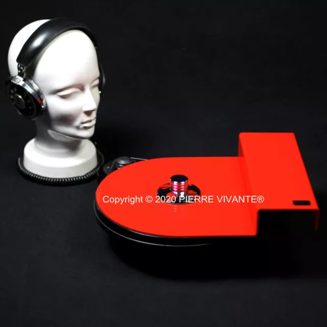 PIERRE VIVANTE® Plattenspieler Haube r.m.G.Turntable dustcover z.B. Pro-Ject 1/5