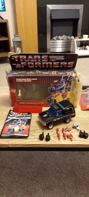 VINTAGE TRANSFORMERS HASBRO Takara G1 Autobot Trailbreaker Complete ...