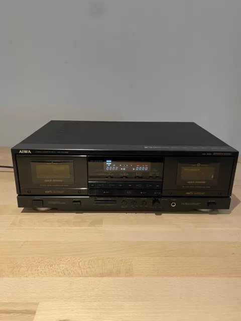 Aiwa AD-WX888 Z Stereo Double Cassette Deck Doppel Kassettendeck Tapedeck