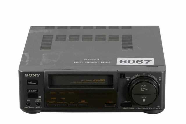 Magnétoscope Sony EV-C400E Hi8 / Video8 – Révisé, Garantie 1 An – Matériel Vintage De Qualité