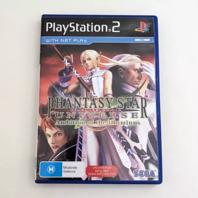 Phantasy Star Universe Sony PlayStation 2 Game