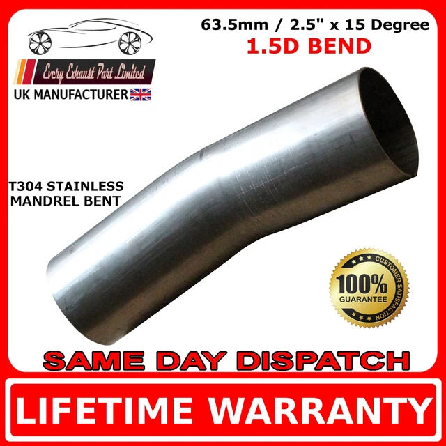 Gomito Scarico Acciaio Inox 30° - Diametro 70mm Per Impianti Auto E Moto - Foto 10