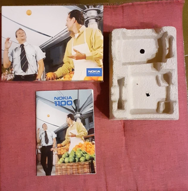 Nokia 1100 Scatola E Manuale D'uso