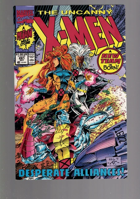 Uncanny  X Men  281 - 2Nd Print Variant  -   1963 Series - Marvel Comics