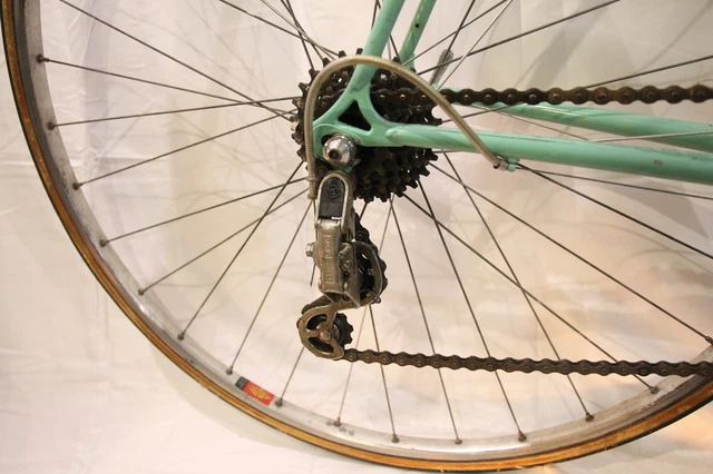Bianchi mod. Rekord 841 Sachs Huret celeste eroica bici corsa vintage 3