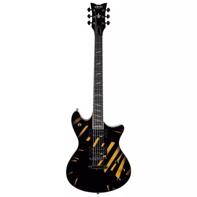 Electric Guitar, Limited Edition Schecter Tempester, Black/Yellow