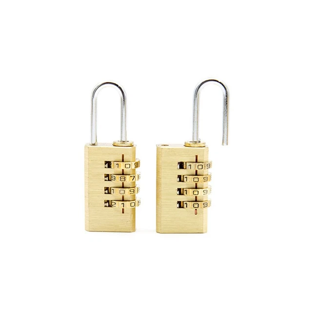 Door Gym Combination Padlock Code Lock Travelling 4 Digits Number Password Lock
