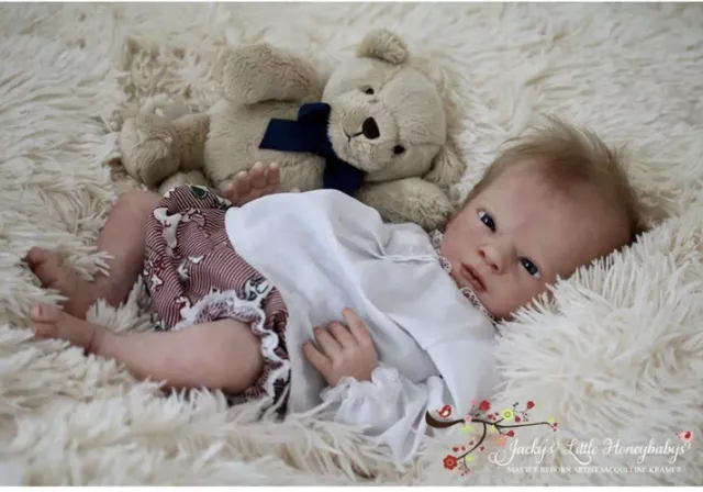 Clyde Awake *Realborn ~ 18" Reborn Doll Kit/COA ~ by Bountiful Baby