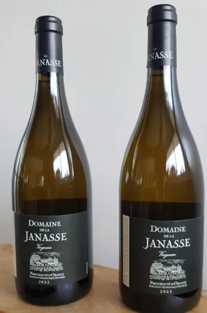 2 bouteilles 75cl Domaine de La Janasse Viognier 2022 ( blanc)