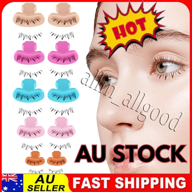 Eyelash Stamps Tool Eye Makeup Tool Diy Lower Lashes Extensions Natural Look ZO