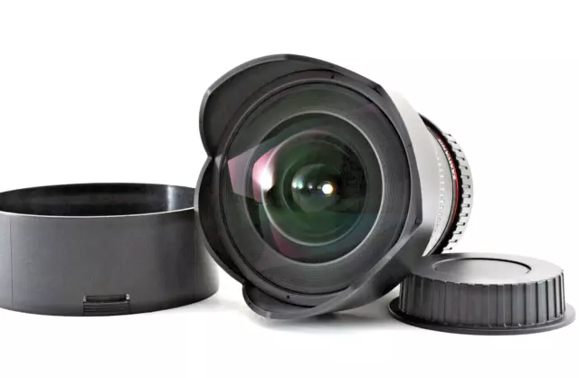 Samyang 14mm f2.8 ED AS IF UMC Lens Canon EF Mount From JP [Exc+++] 2107947A