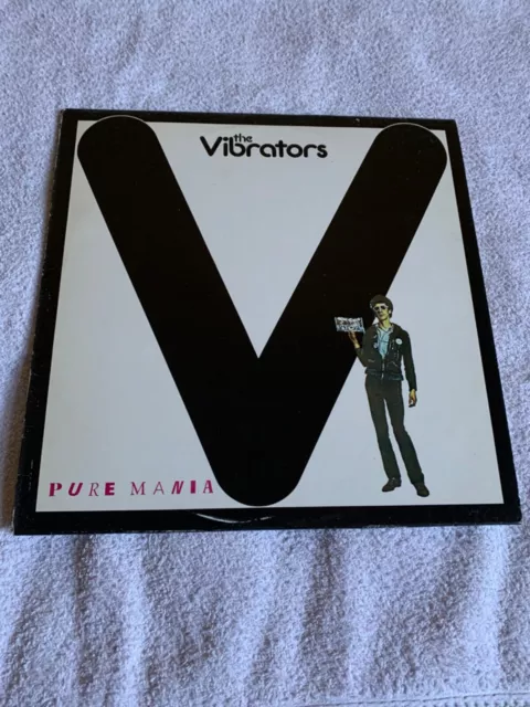 The Vibrators - Pure Mania LP Vinyl 1977