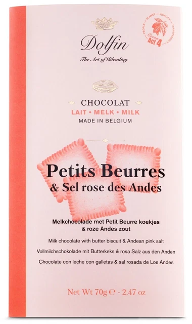 Dolfin - Confezione di cioccolatini belgi di lusso, gusto biscotto,...