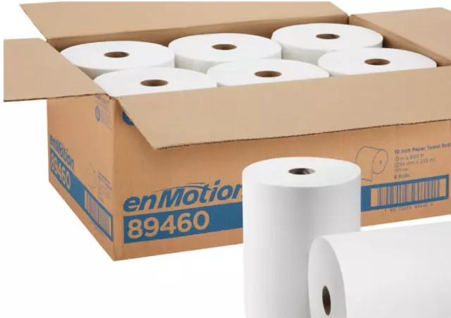 enMotion Georgia Pacific 89460 800ft x 10 in High Capacity Paper Towels Roll...