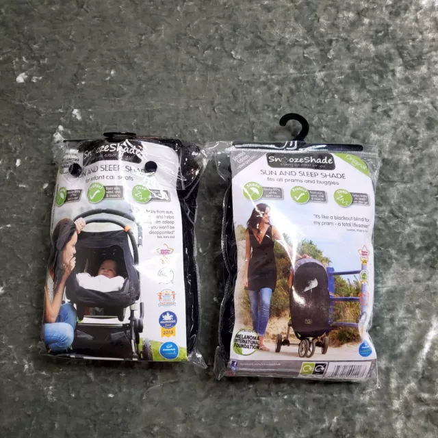 SnoozeShade Sun & Sleep Shade For Stroller and Car Seat