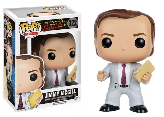 Jimmy McGill Better Call Saul POP! Television #322 Vinyl Figur Funko