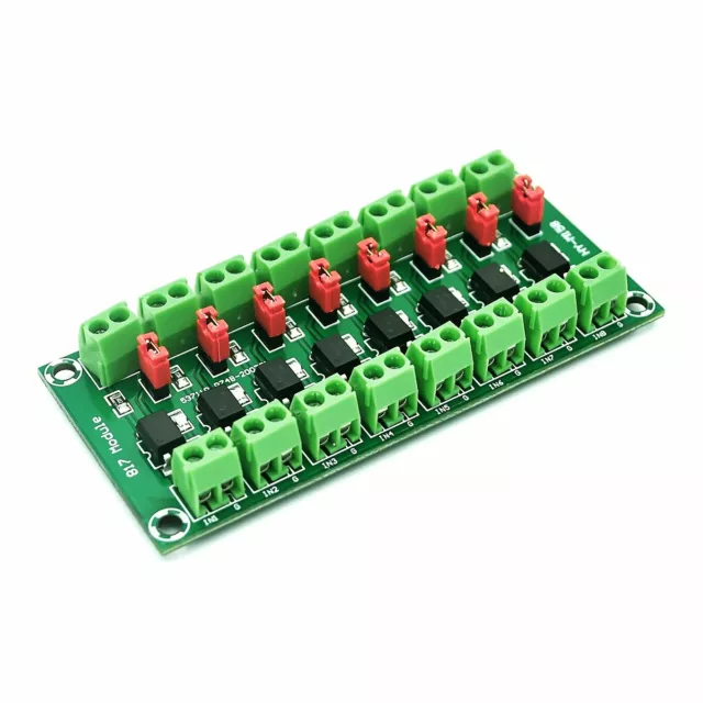 PC817, 8 channel opto-isolator breakout for Arduino optoisolator optocoupler ST