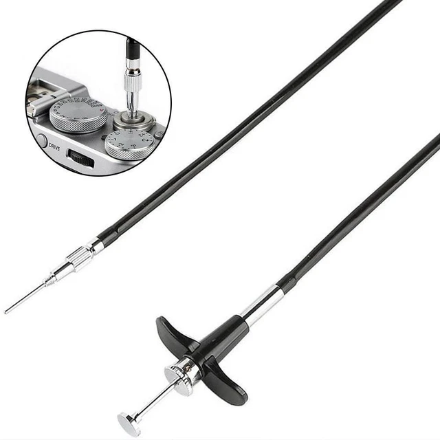 Mechanical Locking Camera Remote Shutter Cable Release NEW Thread Cords Q9Q8