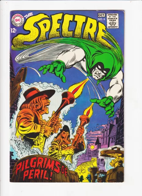 SPECTRE #6 DC  Silver Age COMIC N ADAMS - 1968 - Pilgrims of Peril! 7.5 VF-