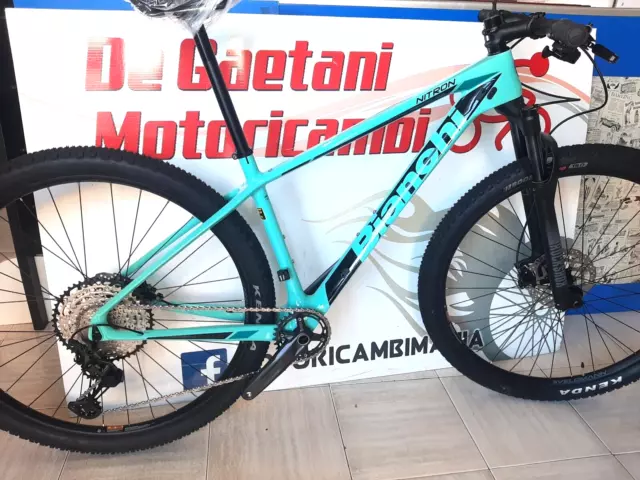 WHITE NITRON 9.4 CARBON MTB BIKE 1x12V XT CELESTIAL DEORE BLACK