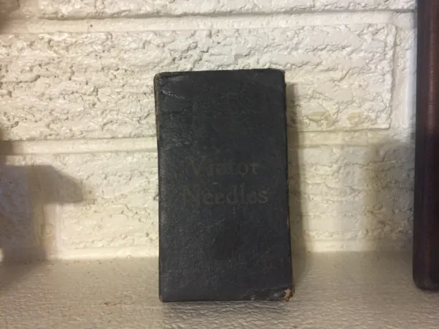 Antique phonographe victor Tungstone boîte aiguille C1904