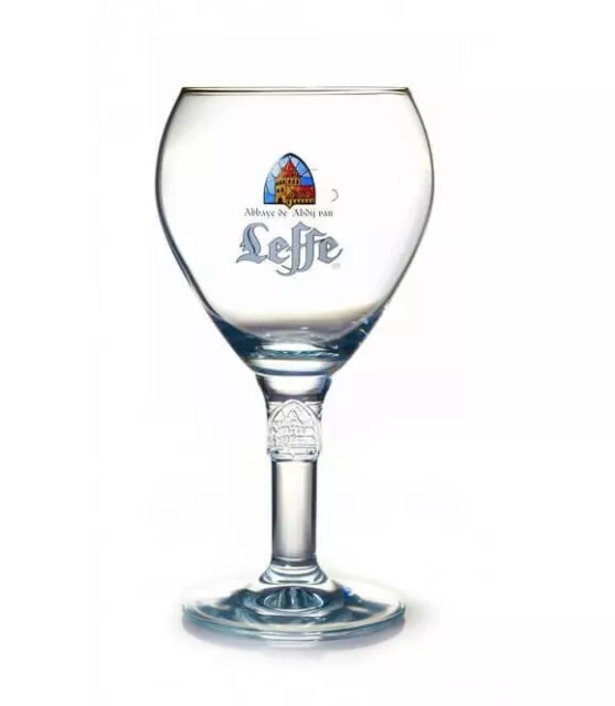 Bicchiere Calice Birra Leffe 33Cl Con Scatola