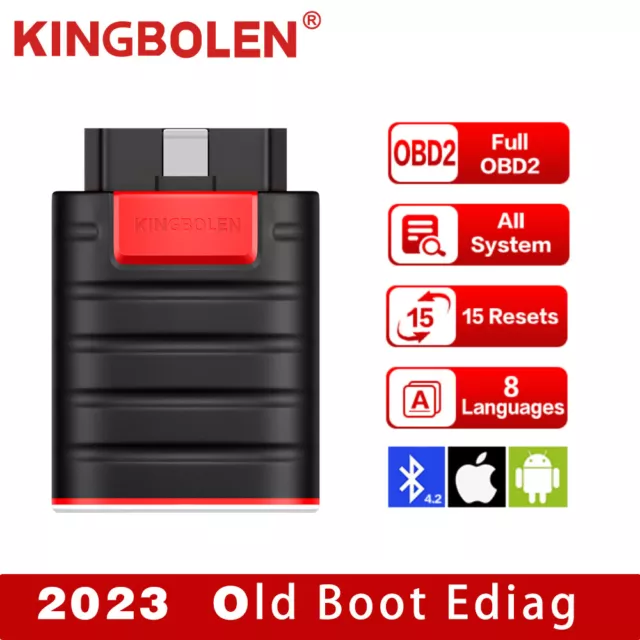 KINGBOLEN Ediag Old Boot OBD2 Scanner Code Reader Bi-directional Diagnostic