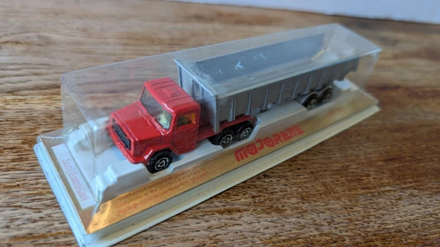 Camion Benne Miniature Majorette Série 300 - Fabriqué En France - Modèle Occasion